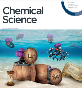 Cover of our Chemical Science article